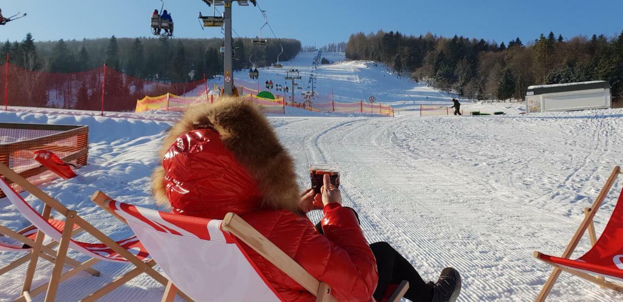 اوسترزوكي دولن Pensjonat Laworta Ski المظهر الخارجي الصورة