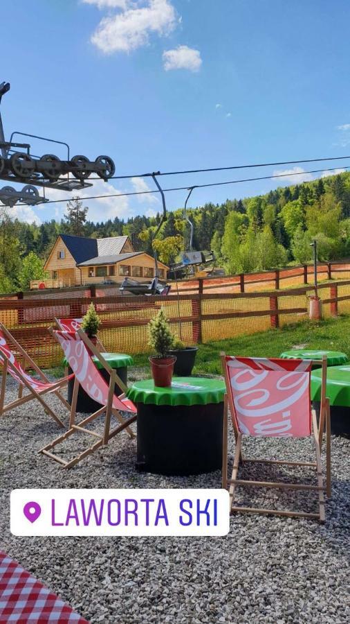 اوسترزوكي دولن Pensjonat Laworta Ski المظهر الخارجي الصورة